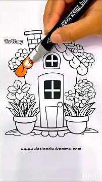 Super Satisfying ASMR Coloring 🎨🖌🖍 | Relax & Chill #Shorts #arttherapy #art #asmr #coloring #sounds