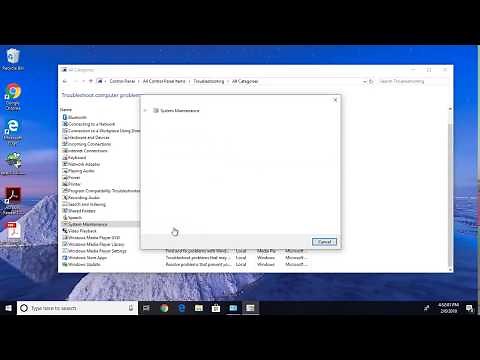 How to Run System Maintenance Troubleshooter in Windows 10