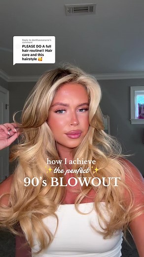 How To Achieve the Perfect 90s BLOWOUT at Home