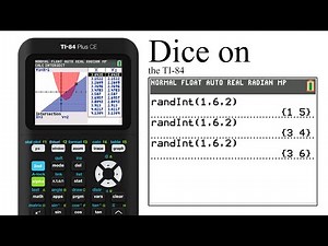 Dice on the TI-84