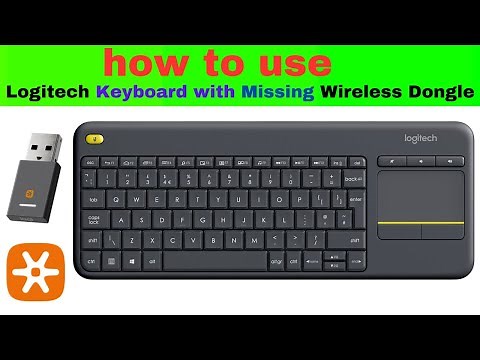 How to connect Logitech wireless keyboard without dongle