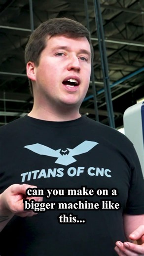 Using A BIG Machine To Make TINY Parts?