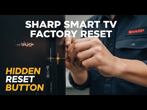 How to HARD RESET Any SHARP Smart TV (Fix Issues Fast!)