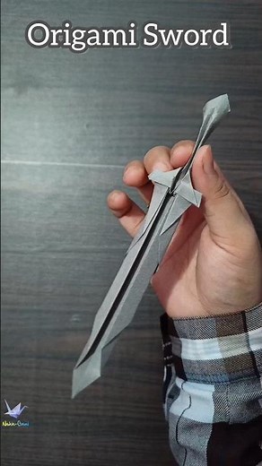 Origami Sword | Simple Origami Paper Sword