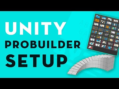 Unity 2020 ProBuilder: Installation and Setup #1