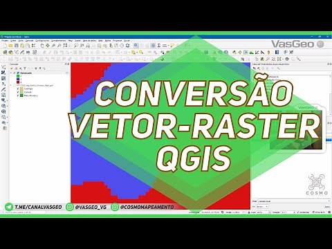 Converter Vetor para Raster no QGIS |Tutorial