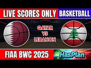 🔴 Qatar vs Lebanon | FIBA Basketball World Cup 2027 - 2nd Leg Live Score Only #livescore #LB