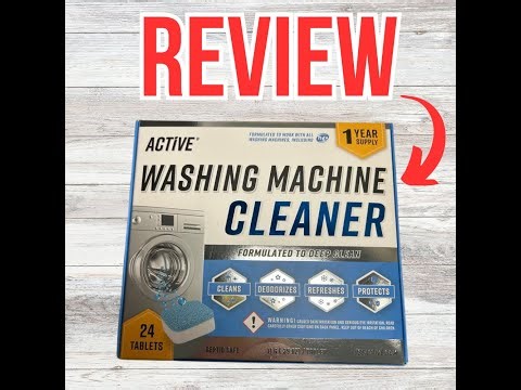 Deep Clean Your Washer! Washing Machine Cleaner Review | Product Review