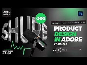 Product Design in Photoshop | Step Guide 🖥