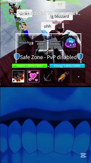 G command in blox fruits #gyanudai #roblox #bloxfruitsdefeatingallbosses #fyp