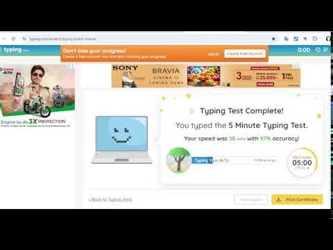Improve Your Typing Speed | Daily Typing Practice