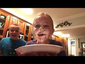 Pie Face Challenge (Watch me get Whipped Cream in The Face)