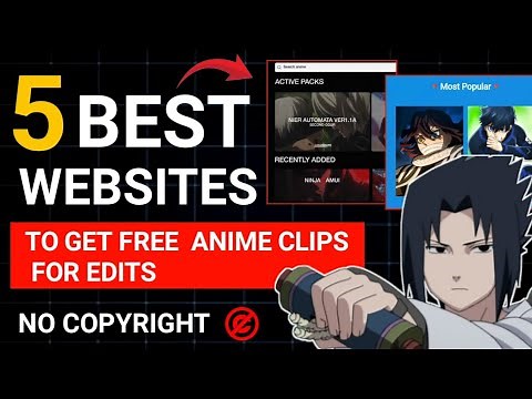 How To Get Free Anime Clips For Editing
