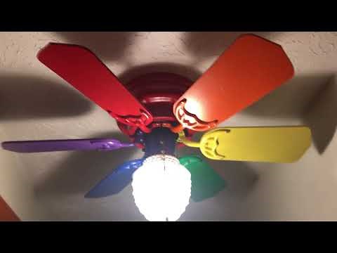 30" Home Trends Rainbow Hugger ceiling fan