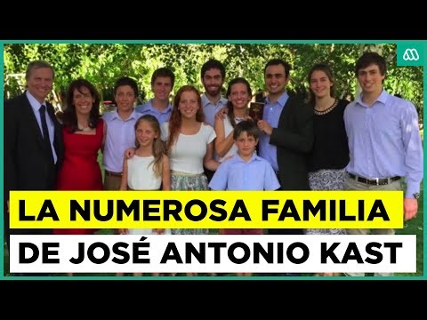 ¿Cuántos hijos son y a qué se dedica cada uno? Así es la numerosa familia de José Antonio Kast