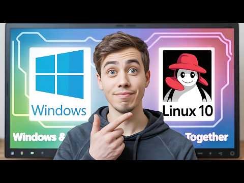 How To Dual Boot Windows 11 & Red Hat Linux 10 | Install Red Hat Linux 10 alongside windows 11