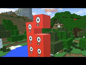 NumberBlocks from 1 to 1,000,000 (MILLION) in MINECRAFT