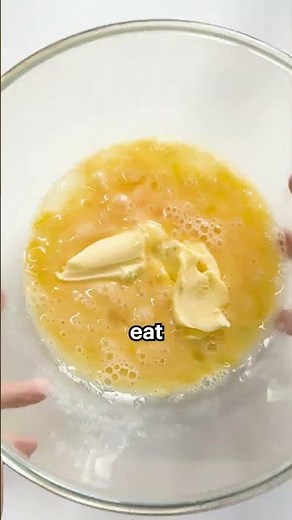 The microwave is your way to the best scrambled eggs...