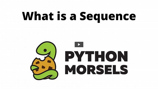 Sequences in Python