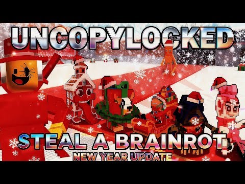 [❄️] Steal a Brainrot Uncopylocked New Year Map | Roblox Studio Full Tutorial