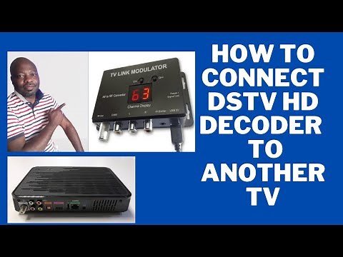 How to connect DStv HD decoder to another TV ,DStv and satellite technician Johannesburg