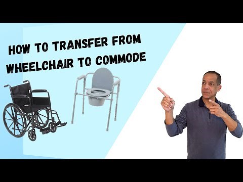 Wheelchair to Bedside Commode Transfer