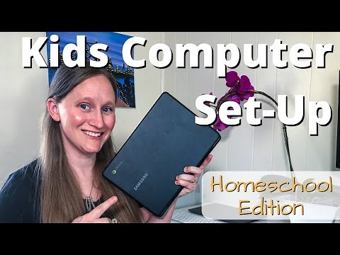 Computer Set Up for Kids | How I Set Up my Kids' Homeschool Laptops
