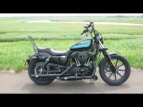 ハーレー 2018スポーツスターXL1200NS 純正マフラー音とベルズパフォーマンスエキゾート(車検対応)\n比べてみました。