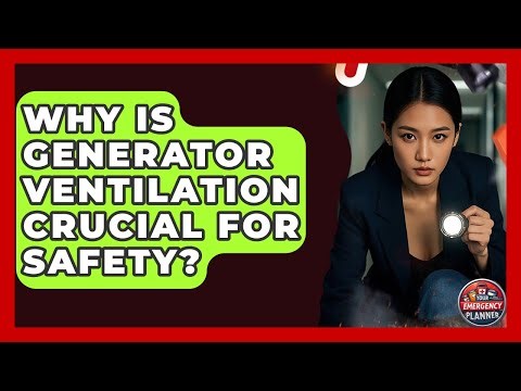 Why Is Generator Ventilation Crucial For Safety? - Your Emergency Planner
