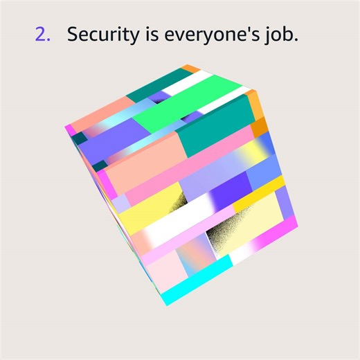 Culture plays a critical role in an organization's security. ☁️💻🔒 Explore how AWS leaders are driving culture of security in our latest series with The Guardian. From creating a security mindset to empowering teams, were sharing the four principles for unlocking a security-first culture. 🔗 https://go.aws/40Kchgz | Amazon Web Services