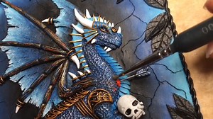 43K views · 2.1K reactions | My dragon notebook cover tutorial will finally be available to watch starting from Friday, August 6!  Here's where you can sign up and find more info: https://bit.ly/DragonNotebookCover Join PCA 2021 (Polymer Clay Adventure 2021) and get access to my full video tutorial + another 23 awesome workshops from other passionate artists. | Wildflower | Facebook