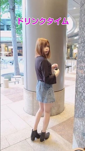 女装して新宿で遊んだ日♪ Crossdressing in public #shorts