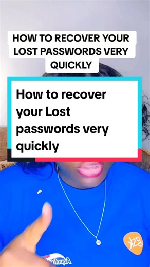 How to Quickly Recover Lost Passwords Tutorial