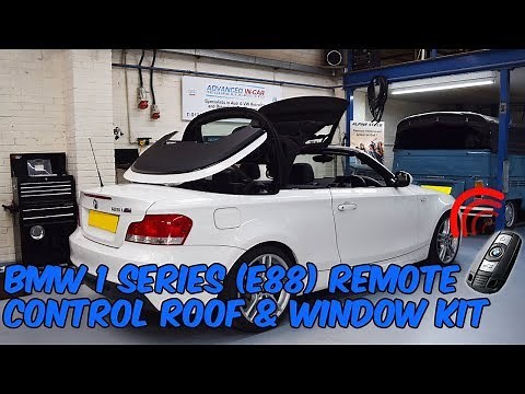 BMW 1 Series E88 Convertible Remote Roof Open & Close Kit