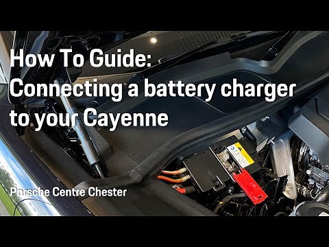 How To Guide: Connecting a battery charger to your Cayenne