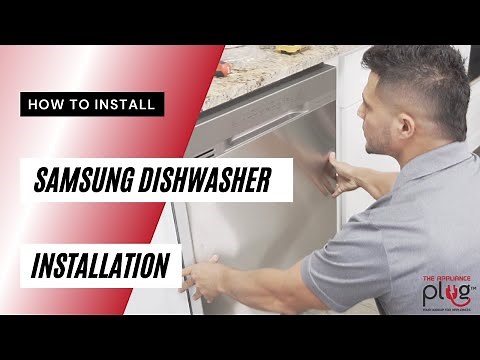 How To Install A Samsung Dishwasher - Installation