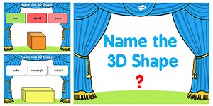 Name the 3D Shape Year 3 PowerPoint Quiz