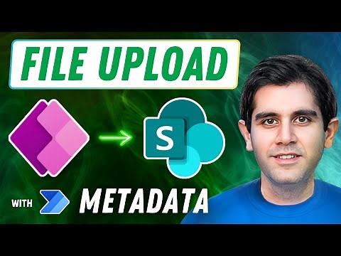 UPLOAD files from Power Apps to SharePoint Document Library ➕ Set Properties