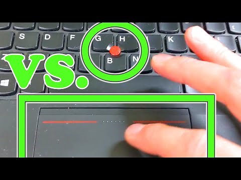 Trackpad vs. TrackPoint, Which Do You Prefer? Pointing Stick