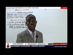 PROCESS COSTING INTRODUCTION - LESSON 1