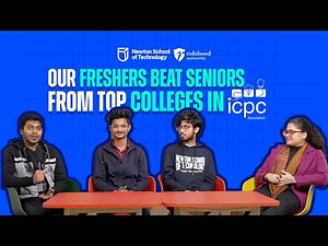 How NST 1st Sem Students Beat Top College Seniors in Competitive Coding, Qualify for ICPC Regionals!