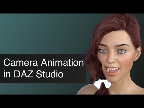 How to create a Camera Animation in DAZ Studio
