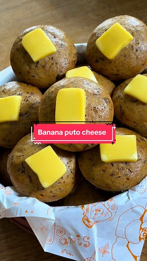 Banana puto cheese #bananarecipe #bananas #putocheese #putocheeserecipe#fyp#foryoupage