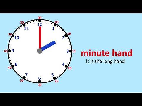 How To Read Time Lesson 1 I Hour Hand & Minute Hand Introduction I With Practice Exercises