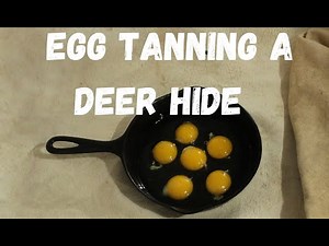 Tanning A Deer Hide Part 4: Egg Tanning and Breaking The Hide