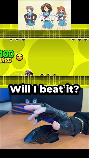 IMPOSSIBLE WAVE SPAM vs BUMBLEBEE CHALLENGE! #gd #geometrydash #shorts