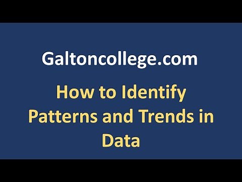 How to Identify Patterns and Trends in Data
