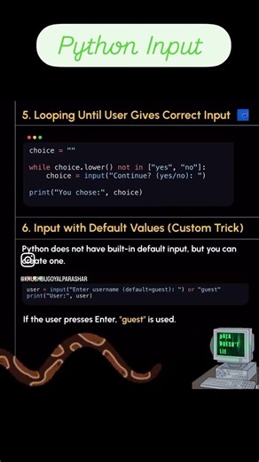 Python User Input #coding #programminglanguage #python #userinput #daily #computereducation #inputs