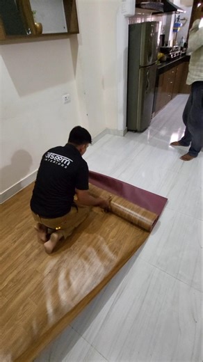 Don't install PVC Flooring before watching this video | Flooring Mat installation for Drawing Room