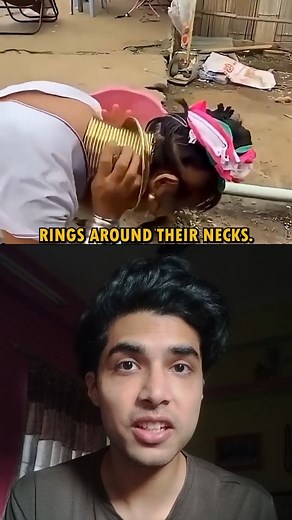 Why are these Women wearing Rings around their Necks? 🧐 #facts #amazingfacts #thailand #kayantribe | Fact Lab